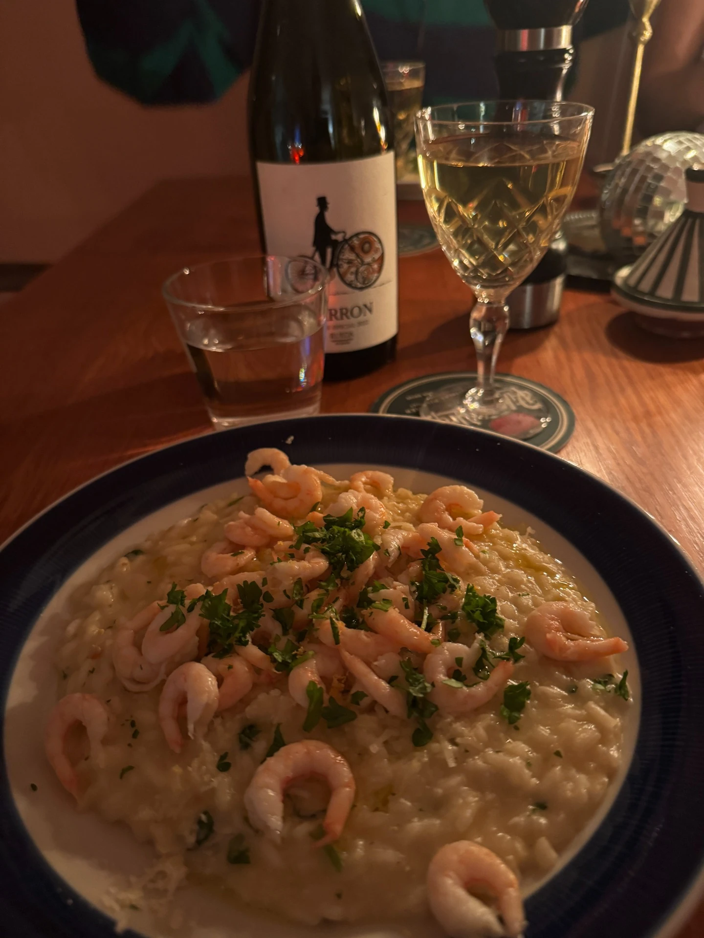 Citronrisotto med räkor – Varron